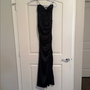 Elegant Black Evening Gown